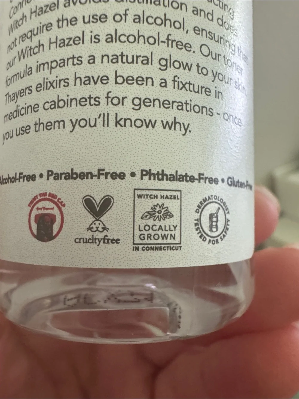 Thayers Cucumber Facial Mist — Alcohol-Free Witch Hazel New 4oz